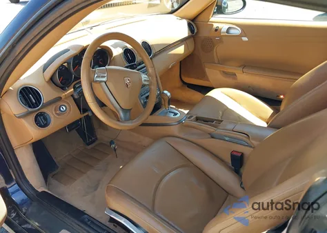 2007 Porsche Cayman z USA, uszkodzony, nr VIN WP0AA29837U762585